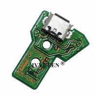 IVYUEEN Placa De Circuito De Puerto De Carga USB 12Pin JDS 011 030 040 050 Para Controlador Dualshock 4PS4 Cable Flex De Cinta - details 11