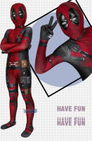 Disfraz Deadpool Bodysuit Superhéroe Cosplay Cómic Compresión Ejercicio Construcción Corporal Anime Halloween Regalos Para Niños - details 4