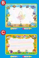 Manta De Dibujo Con Agua 8 Tipos Y 2 Bolígrafos Juguete Educativo Para Niños Tablero De Dibujo Portátil Alfombra De Pintura Con Agua Libros De Colores - details 3