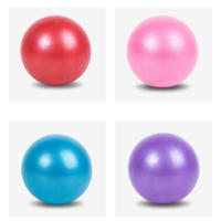 Bola De Yoga Pilates Fitness Azul Para Mujer 25cm Mini Bola De Equilibrio Para Ejercicios Internos - details 2