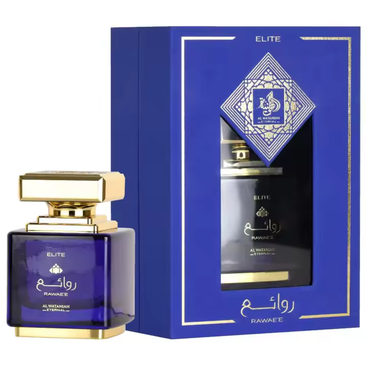 Perfume arabe de hombre Rawae'e Elite  Al Wataniah 100ml,Fragancia masculina duradera,única,lujosa, amaderado, espaciado,Colonia de hombre NOVEDAD - 1