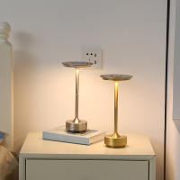 Lámpara De Mesa Inalámbrica Recargable Con Sensor Táctil Luz Nocturna LED Para Lectura Decoración De Habitaciones Restaurantes Hoteles Bares - details 17