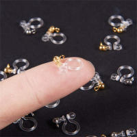 10pcs Convertidor De Clip Para Orejas En Acero Inoxidable Para Joyería Hecha a Medida No Perforada Accesorios De Componentes Para Joyería - details 1