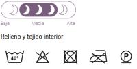 Almohada Antiácaros de Algodón Natural y Relleno de Fibra Hueca - Firmeza media - details 2