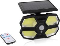 Luces de Seguridad Solares para Exteriores con Sensor de Movimiento - IP65 - 180LED - 3 Modos de Iluminación - Luz Solar para Puerta de Entrada, Jardín, Garaje - Marca No Especificada - details 7