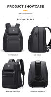 Mochila Negocios Fenruien Para Hombre 36L Impermeable Con USB Y Multiples Bolsillos Ajuste Para Portátil De 17.3 Pulgadas - details 15