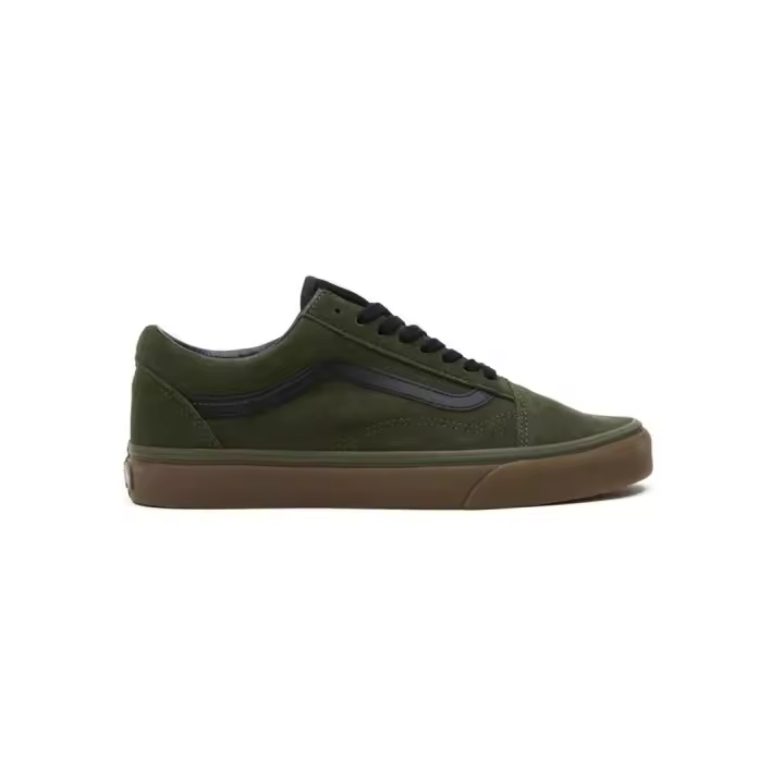 Zapatilla Hombre Vans Old Skool Verde Caramelo - 1