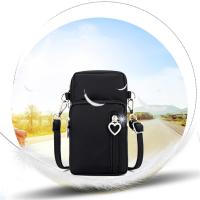 Bolso De Hombro Para Mujer Moda Diagonal Cruzada Con Cierre De Cremallera Bolsa De Pecho Deportiva Vertical Monedero Nylon - details 19