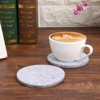 11pcs Coasters Redondos De Terciopelo Para Mesa De Comedor Protector Antigolpes Resistente Al Calor Para Taza De Café Y Té Tapete Para Vaso De Cocina Accesorios - details 4