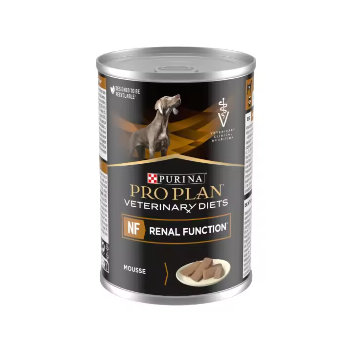 PRO PLAN DV - Canine NF Renal Function (12x400 gr) - Comida Húmeda en Mousse para Perros que Ayuda a Controlar la Insuficiencia Renal Crónica - 1