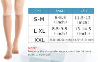 Calcetines De Compresión S-XXL Para Mujeres Y Hombres Previene Varices Sin Dedos Soporte Medico 1 Paquete De 2 Pares - details 5
