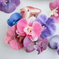 Orquídea Artificial Mariposa Thai Para Boda Accesorios De Novia Adornos De Cabeza Y Pinzas De Pelo Regalo DIY Venta Al Por Mayor Y Por Menor - details 13