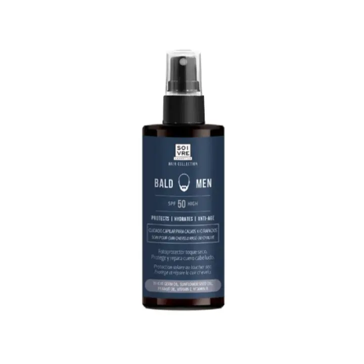 SOIVRE BALD MEN SPRAY CUIDADO CAPILAR CALVOS Y RAPADOS SPF 50 100 ML - 1