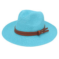 Sombrero De Paja De Verano Panama Tejido De Hierba Transpirable Estilo Europeo Y Americano Sombrero De Sol Para Playa Casual Para Mujeres - details 18