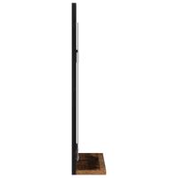 Espejo de baño vidaXL madera envejecida 50x12x60 cm madera de ingeniería - details 4