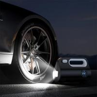 Bomba De Aire Eléctrica Portátil Para Coches Motocicletas Bicicletas Y Balones Inflador De Neumáticos Con Luz LED 12V - details 6