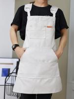 Bata De Trabajo Para Hombres De Algodón Impermeable Con Bolsillo Kangaroo Duradera Para Carpinteros Y Tiendas Bata Sin Mangas De Calidad Buena - details 4