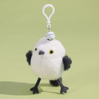 Juguete De Peluche Con Clavelito Sonido Y Movimiento Llavero Colgante Para Mochila Decoración Regalo De Navidad Bird Parrot - details 6