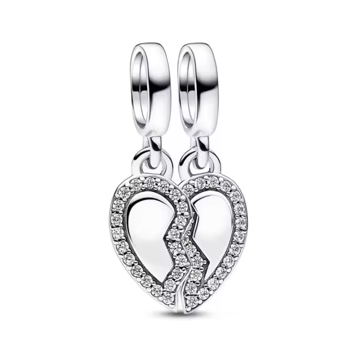 Charm Colgante Divisible Pandora Corazón Amistad 792743C01 - 1