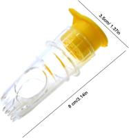 Squeezer De Limón Portátil Manual Herramienta De Jugo Lavable Con Filtro Integrado Para Limón Y Naranja Material PP - details 10