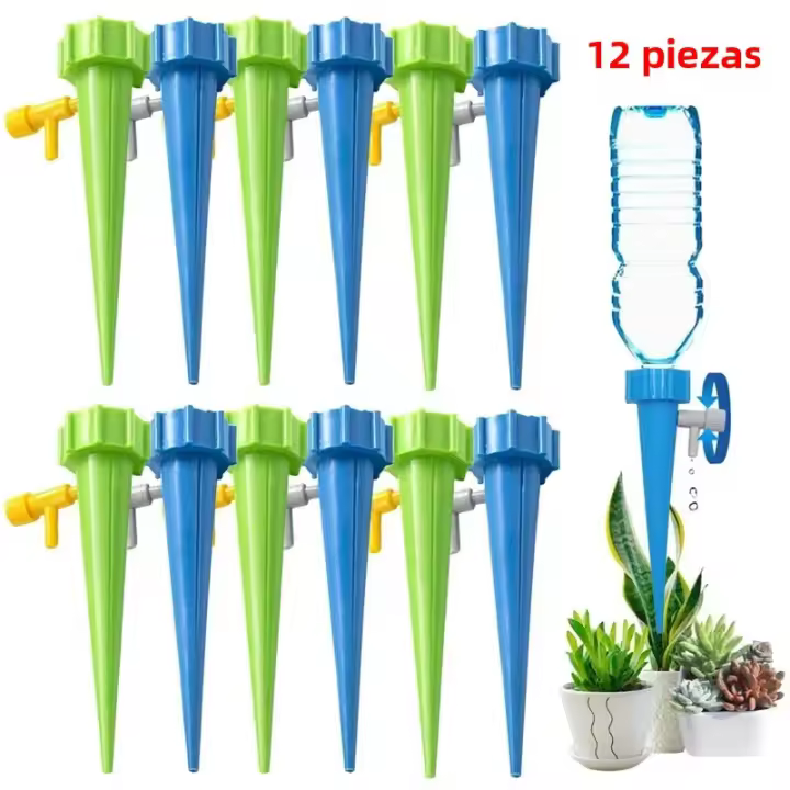 Sistema De Riego Automático Para Plantas Y Jardín Kit De Espiga Autoidrante Ajustable Dispositivo De Rociador Para Invernadero - 1