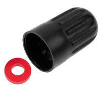 Cubiertas De Válvula De Neumático Negras De Plástico Para Coches SUV Bicicletas Camiones Y Motocicletas Universal TR20008 TPMS - details 3
