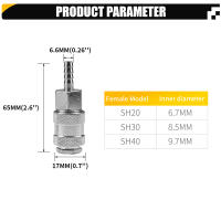 Interfaz De Conexión Rápida Pneumática Estándar Europea Para Tubos De Aire Accesorios De Compresor Coupling Fittings De Alta Calidad - details 6