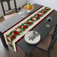 Mantel De Lino Para Navidad Correa De Mesa De Comedor Decoración De Hogar Y Hotel Material Poliéster 100% Técnica Tejida - details 0