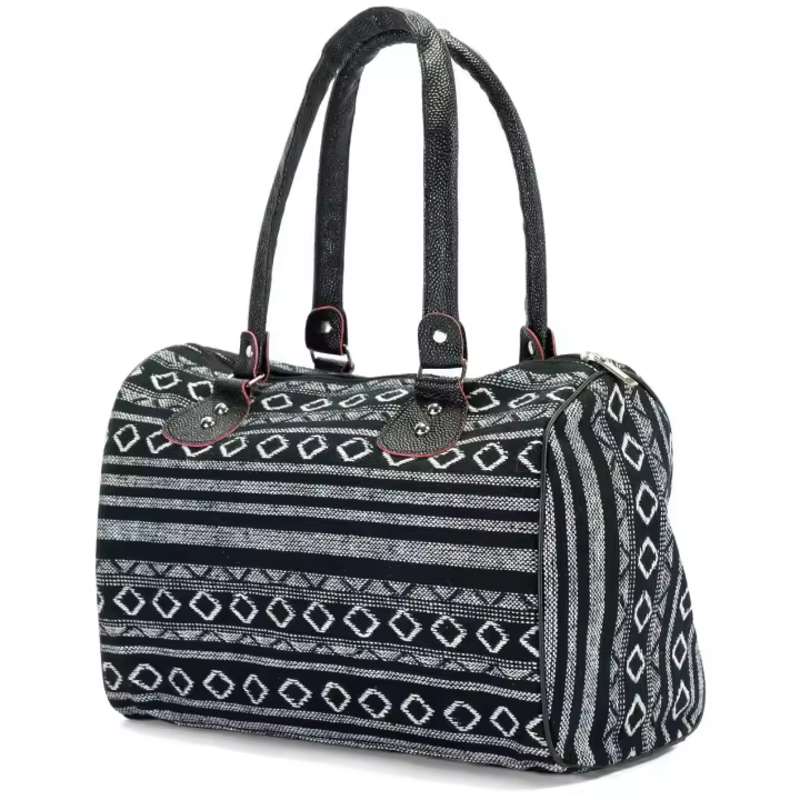 Bolso étnico de lona mujer chica - 1