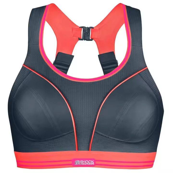 Sujetador deporte sin aros Shockabsorber 90C Gris - 1
