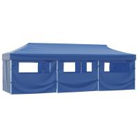 vidaXL Carpa Plegable Pop-up 8 Paredes 3x9 m Tienda Cenador Marquesina Color Crema,  Antracita,  Azul y mas - details 1