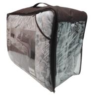 Mercatienda.es Edredón Nórdico Sherpa Gris Cama 150 | Sedalina & Borreguillo | Extra Grueso 700gr/m2 - Térmico Invierno + Cuadrantes Regalo - details 0