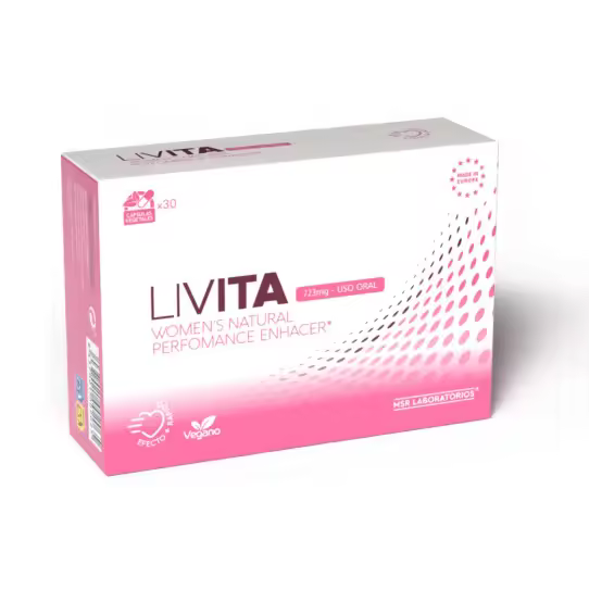 Livita Libido femenino 30 capsulas MSR Lab - 1