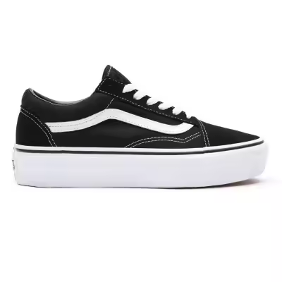 Zapatillas Vans Old Skool Plataforma Black-White VA3B3UY28 - 1
