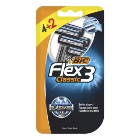 Cuchilla de Afeitar Bic Flex3 Classic/ 6 uds - 1