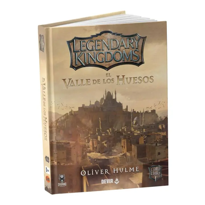 Libro - juego legendary kingdoms 1: el valle de los huesos - 1