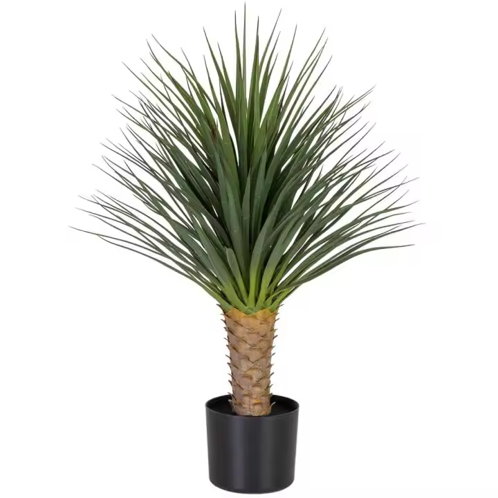 Arbol dracena marginata  artificial decorativo  verde, 64x64x85h cm - 1