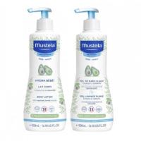 Mustela Duplo Hydra Bebé Leche Corporal + Gel de baño 500ml - details 0