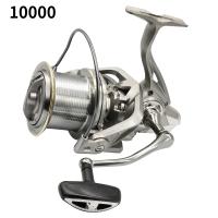 Carrete De Pesca Spinning De Acero Inoxidable M Potente 8000-14000 25KG Para Agua Salada Y Dulce Con Arrastre Pre-Loading - details 10