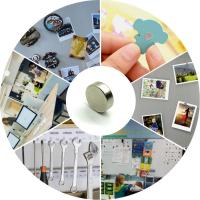 Paquete de 40 imanes extrafuertes de 6 mm x 3 mm, de neodimio, para pizarra blanca, nevera, tablero de anuncios y cuadros DIY. - details 2