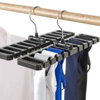 Organizador De Ganchos Multifuncional Para Cinturones Corbatas Y Accesorios Plástico Duradero Ahorro De Espacio Para Armario - details 5