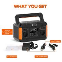 FlashFish P60 560W Estación de Energía Portátil, Generador Solar de 520Wh/140400mAh, Salidas AC de Onda Pura 220V, 11 Salidas, 3 Modos de Recarga, Pantalla LED, adecuado para cargar dispositivos al aire libre - details 13