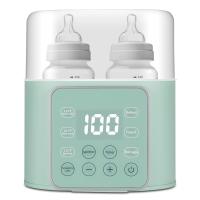 Calentador de biberones, calentador de leche materna multifunción, calentador rápido de alimentos para bebés y calentador de descongelación con temporizador, pantalla LCD con ajustes de temperatura precisos, modo constante de 24 horas - Verde - details 8