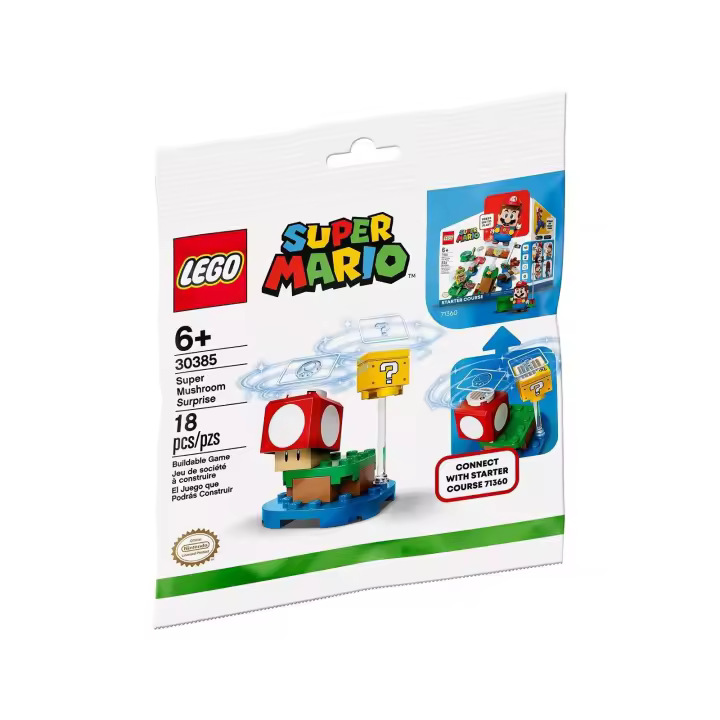 LEGO POLYBAG 30385: SUPER MARIO, Super Mushroom Surprise - 1