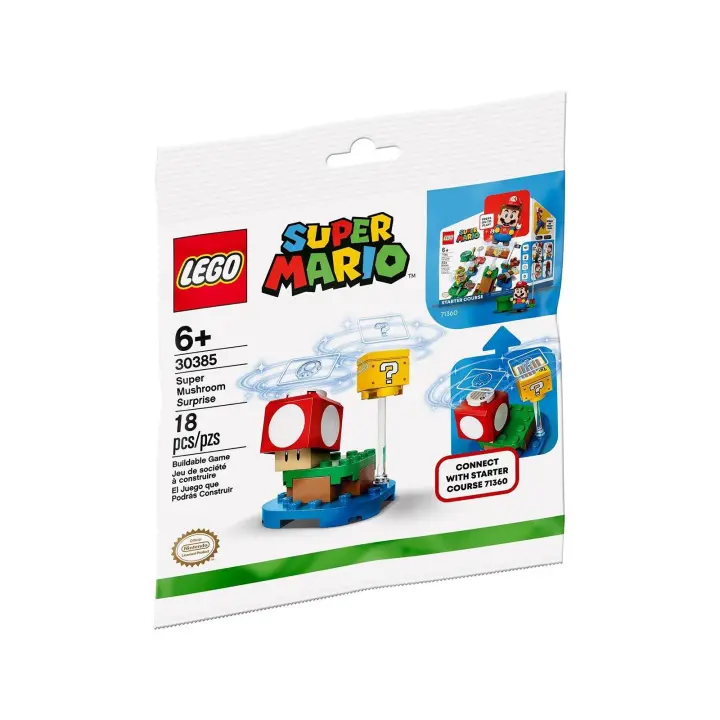 LEGO POLYBAG 30385: SUPER MARIO, Super Mushroom Surprise - 1