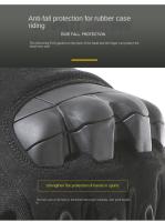 Guantes Tácticos De Invierno Para Motocicleta Caza Esquí Deportes Protección Mano Unisex Nylon Y Algodón Guantes Con Dedos Separados - details 7