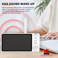 Monitor De Bebé Con Cámara Infantil Y Visión Nocturna 5" IPS Audio Bidireccional Pan Tilt USB Carga Seguridad VOX Despertar - details 3