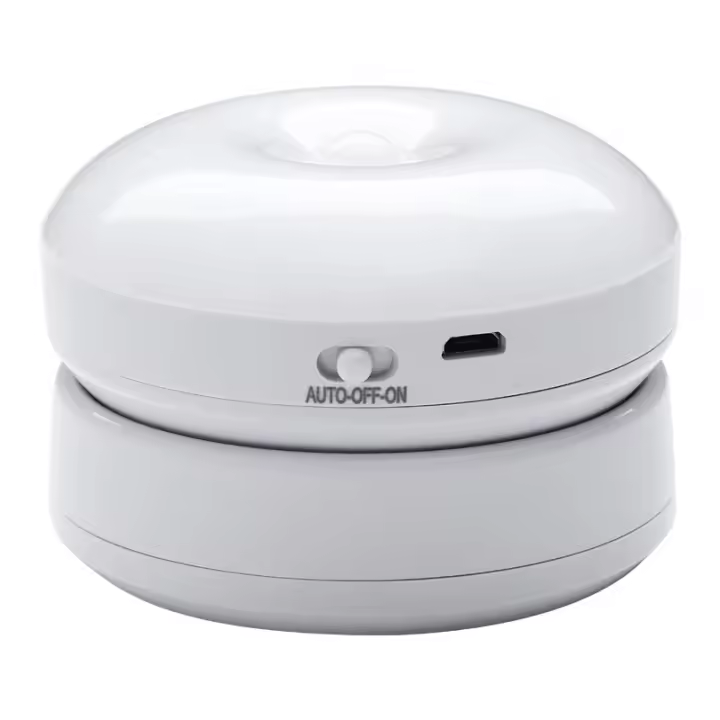 Sensor de luz interior en forma de C recargable LED luz nocturna con Modo Automático/encendido/apagado con admisión magnética extraíble (luz blanca) - 1