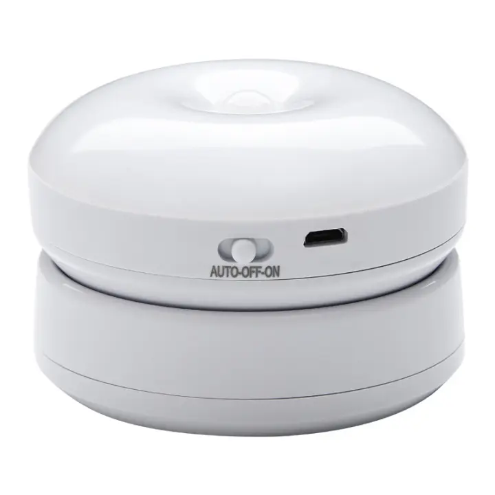 Sensor de Luz interior en forma de C recargable LED Luz Nocturna with Modo Automático/encendido/apagado con Admisión magnética extraíble (Luz Blanca) - 1