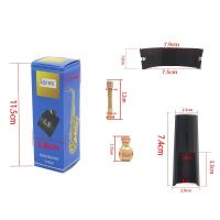 Mandíbula De Fagot Alto Soprano Tenor Saxofón Con Ligadura Y Tapa Correa De Cuero Para Instrumentos De Madera Accesorios De Instrumento Musical - details 5